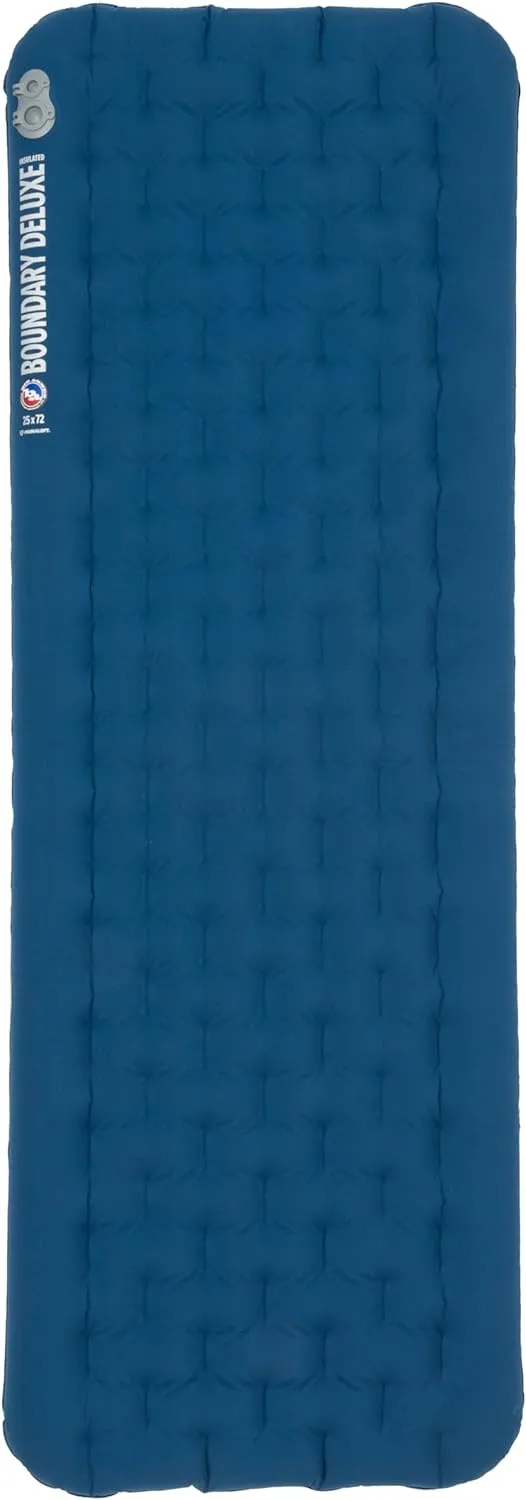 Big Agnes, Boundary Deluxe, Insulated Sleeping Pad, Long, Gibraltar Sea, (20X78)