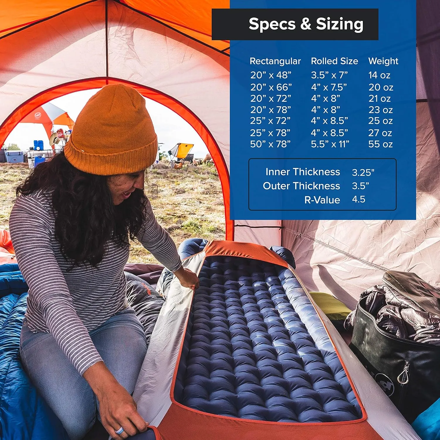 Big Agnes self-Inflating-Sleeping-Pads Air Core Ultra