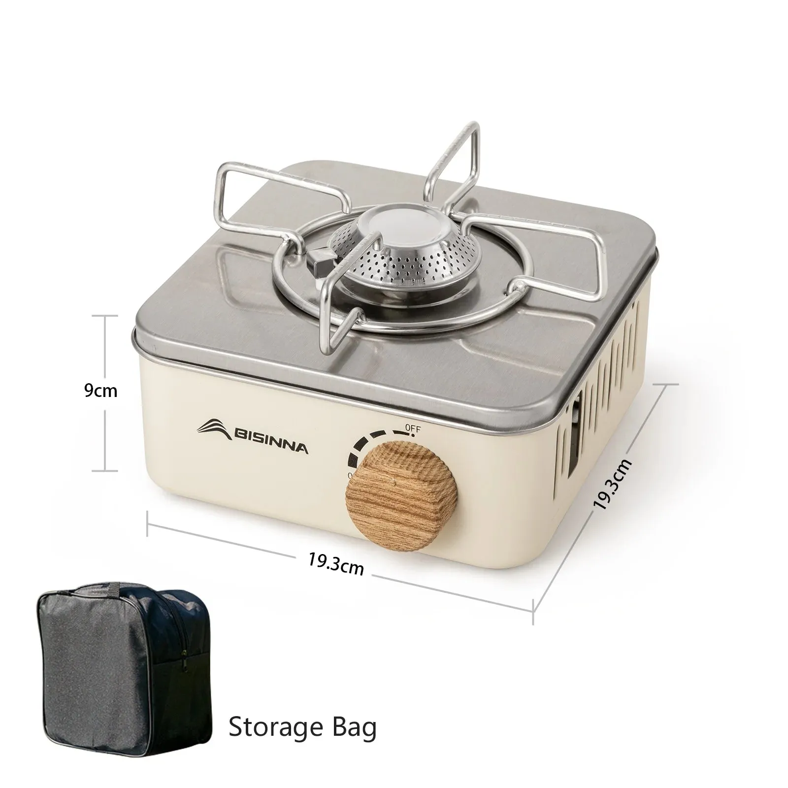 BISINNA 2800W Portable Camping Gas Stove – High Firepower