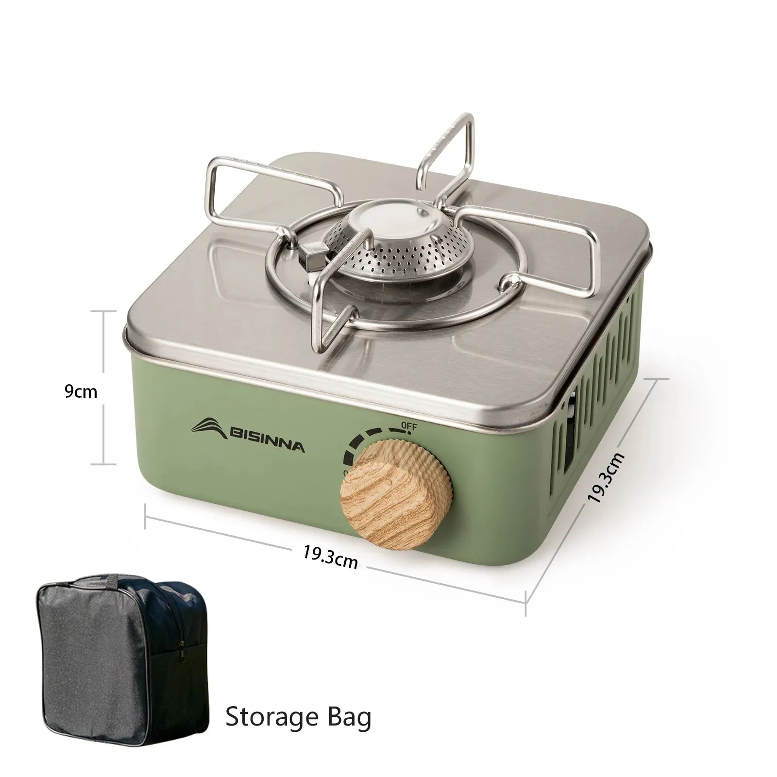 BISINNA 2800W Portable Camping Gas Stove – High Firepower