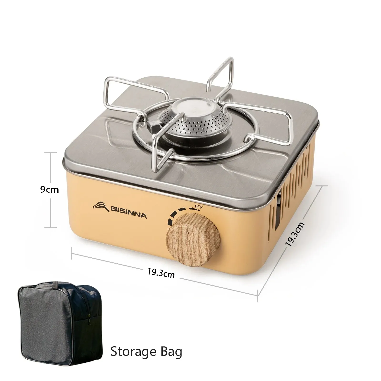 BISINNA 2800W Portable Camping Gas Stove – High Firepower