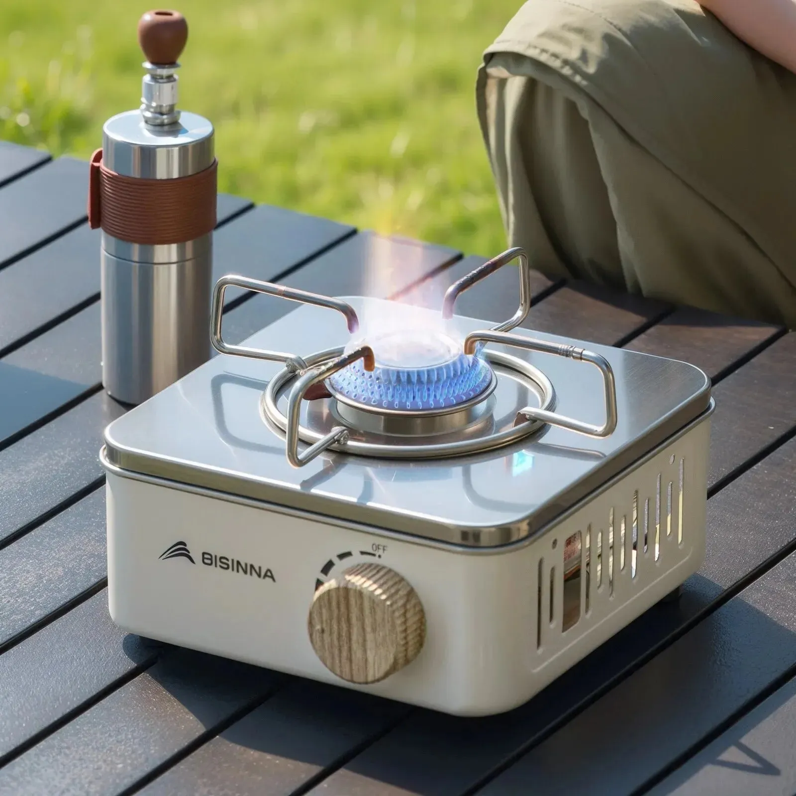 BISINNA 2800W Portable Camping Gas Stove – High Firepower