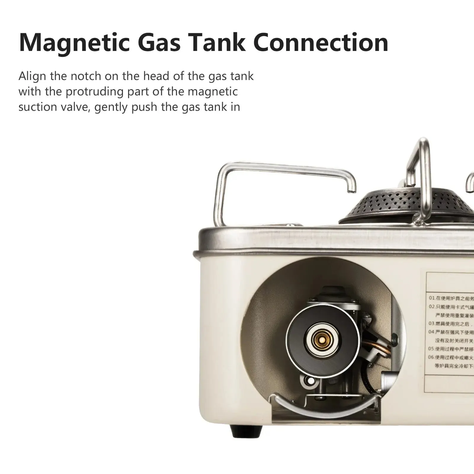 BISINNA 2800W Portable Camping Gas Stove – High Firepower