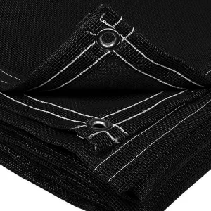 Black Mesh Replacement Tarp - 6.5 Foot x 18 Foot