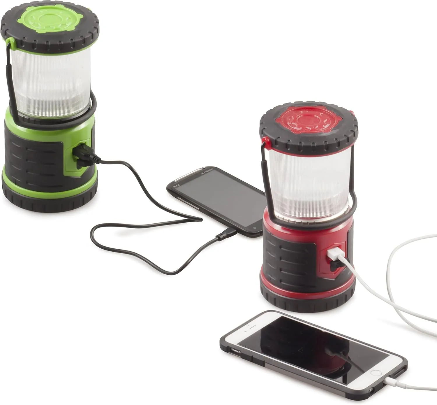 Blazin Bolt Rugged USB Rechargeable Lantern | 400 Lumen | 400 Hours of Light | 6000mAh Power Bank | 6 Modes | Camping, Emergency, Power Outage, Storm, Blizzard, Hurricane Survival