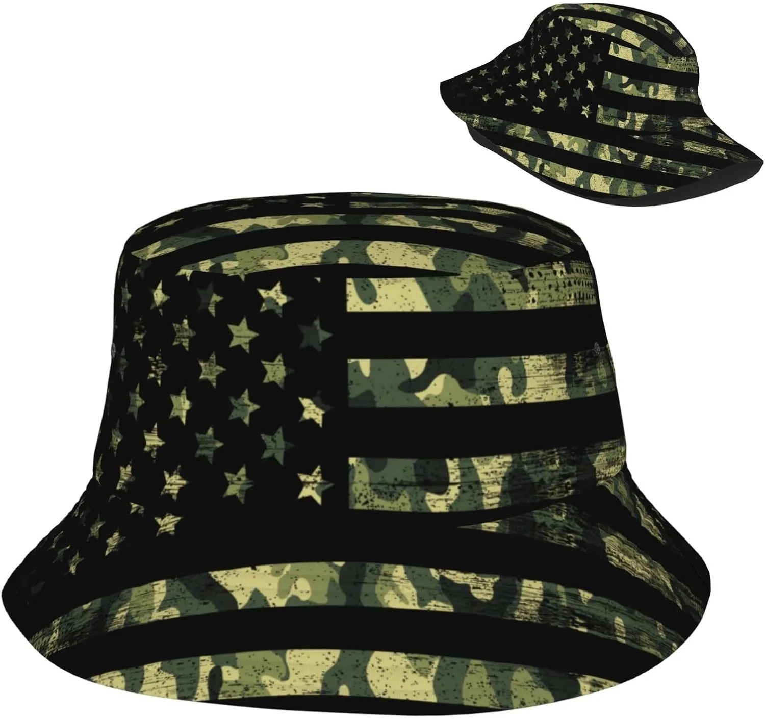 Boho Bucket Hats for Women Summer Sun Beach Travel Cap Men Bucket Hat