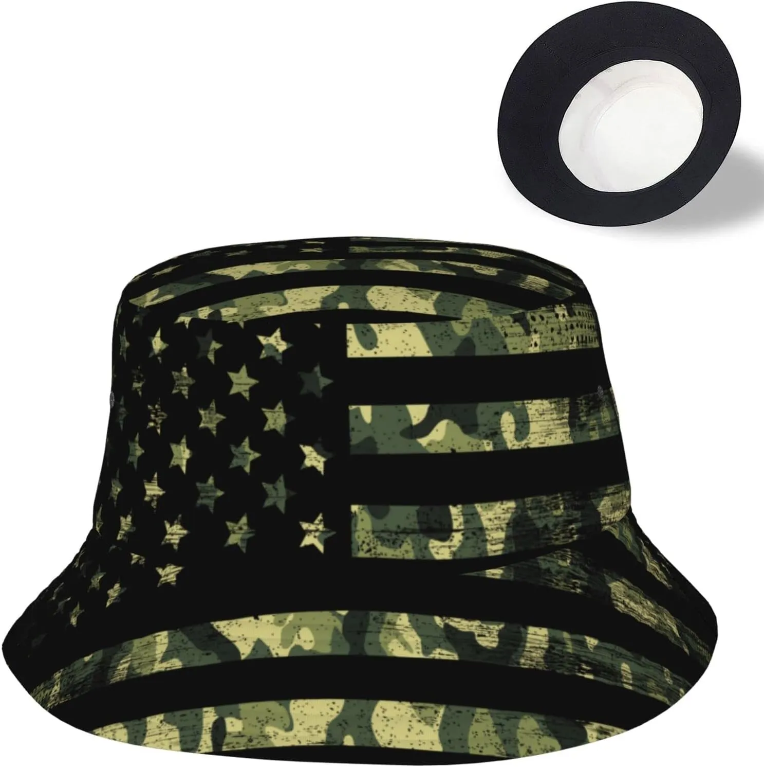 Boho Bucket Hats for Women Summer Sun Beach Travel Cap Men Bucket Hat