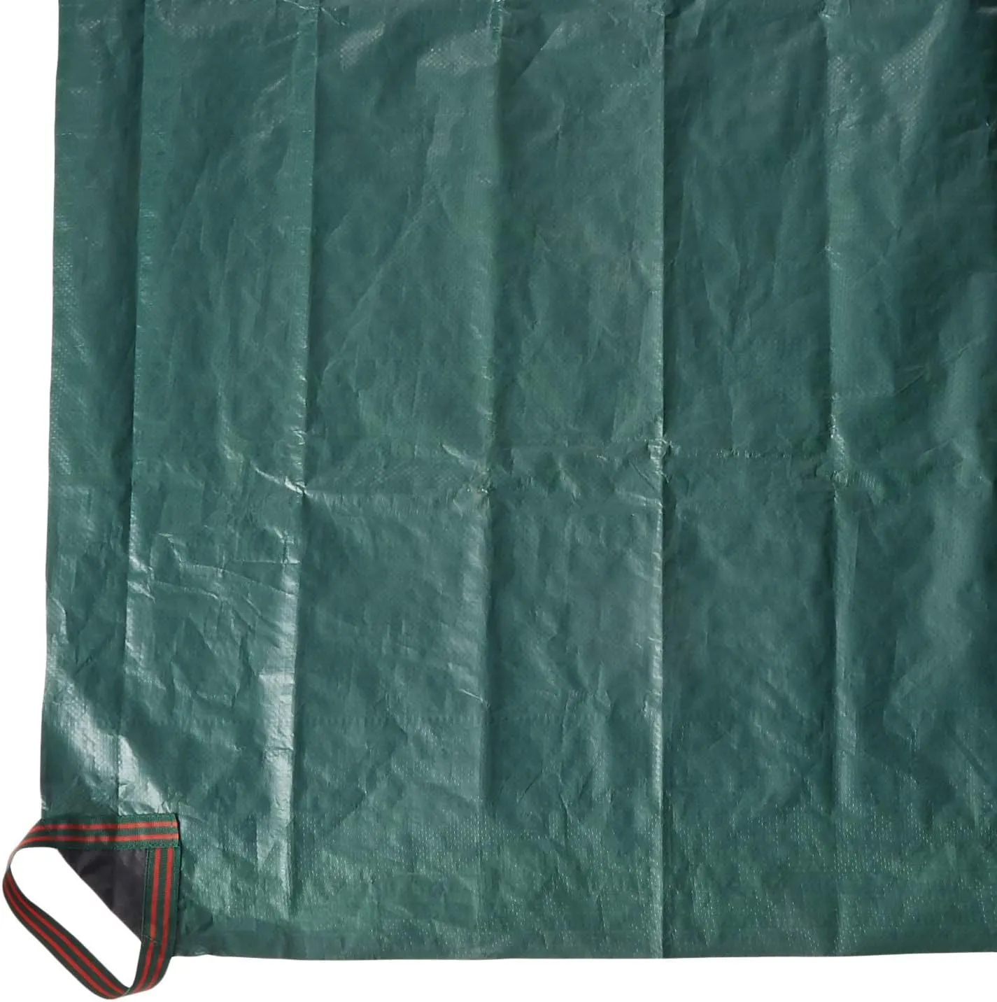 Bosmere Yard Waste Tarp, Heavy Duty Garden Tarp with Reinforced Corner Handles, UV Resistant Coating, 84-inch x 84-inch, Green