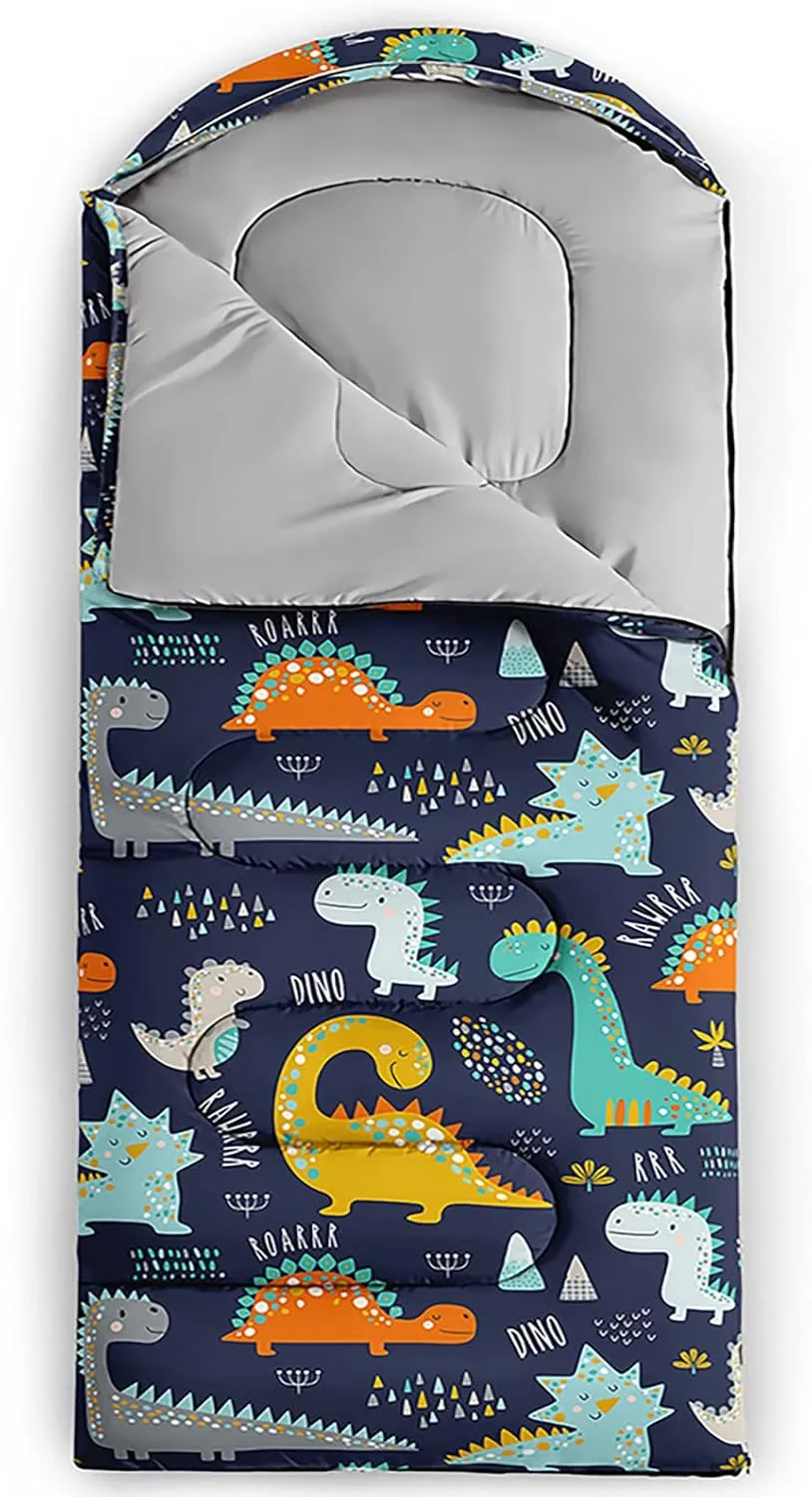 BSNTHO Camping Sleeping Bags,3 Season Warm & Cool Weather,Lightweight,Waterproof Sleeping Bags for Adults & Kids,Traveling,and Outdoors,Camping Gear Equipment