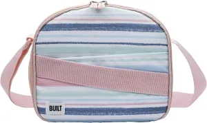 BUILT Cross Stain Resistant Insulated Lunch Bag with Adjustable Shoulder Strap Chalk Stripe 5269933