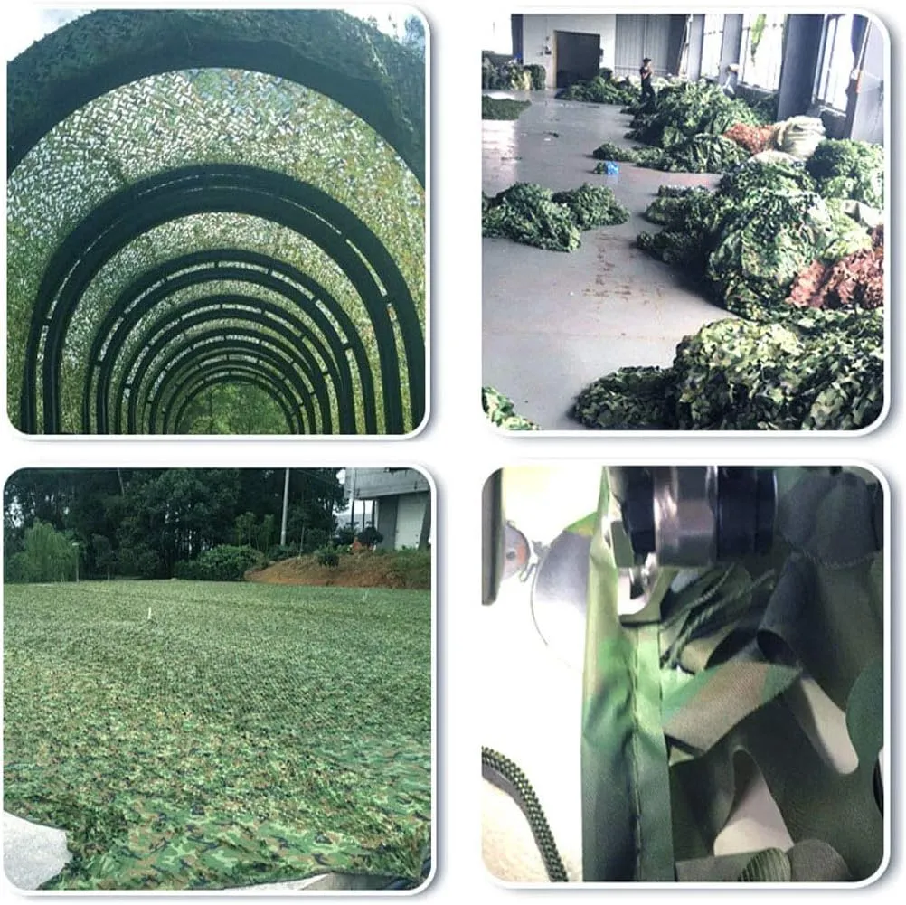 Camo Netting Sunscreen Nets Tarp Mesh Net Canopy Cover for Camping Hunting Blinds Shooting Military Decoration Sunshade Decoration Ceiling Fence UV Protection CS Games