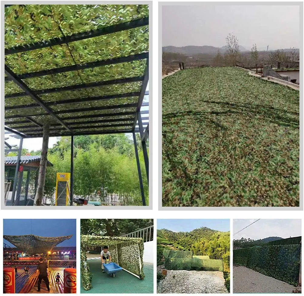 Camo Netting Sunscreen Nets Tarp Mesh Net Canopy Cover for Camping Hunting Blinds Shooting Military Decoration Sunshade Decoration Ceiling Fence UV Protection CS Games