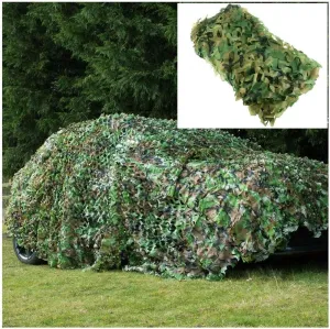Camo Netting Sunscreen Nets Tarp Mesh Net Canopy Cover for Camping Hunting Blinds Shooting Military - UV Protection CS Games, Sunshade Decoration