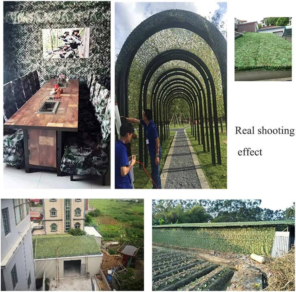 Camouflage Net Sunshade Camp Army Military Camo Net Tarp Mesh Net Car Covering Tent Hunting Blinds Netting Cover Conceal Drop Net Curtain Ceiling Factory Shelter