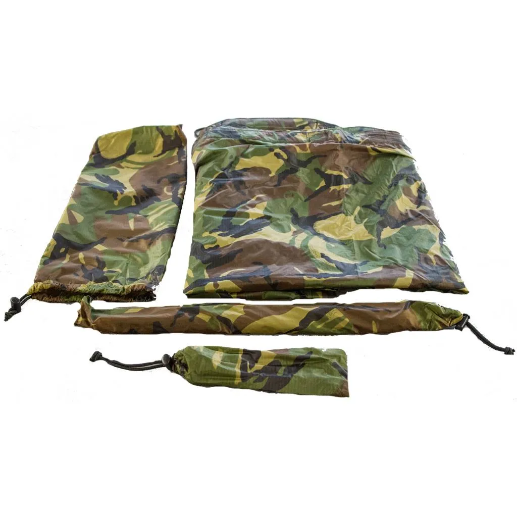 Camouflage tarp