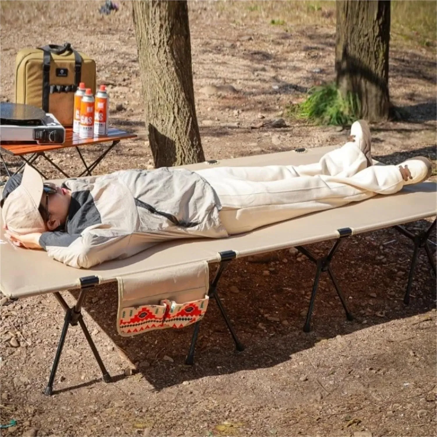 Camping Bed Aluminum Alloy Folding Ultra-Light Lightweight Outdoor Camping Tent Break 4/3pcs Rods(90cm Balck A)