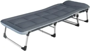 Camping Cot Bed Adjustable Rollaway Beds，Mattress for Folding Bed Portable Foldable Guest Beds Twin, 5 Minutes to Assemble Comfortable for Outdoor&Indoor