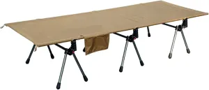 Camping Cot Portable Easy-to-Assemble Folding Outdoor Bed Mat Sleeping for Adults