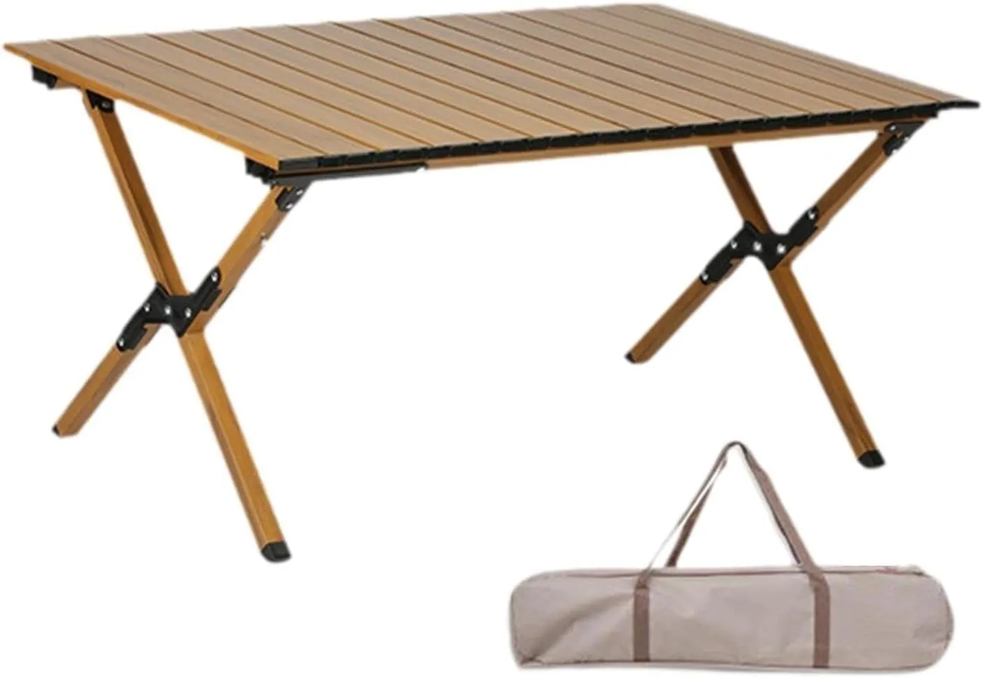 Camping Folding Table Portable Camp Table Aluminum Alloy Foldable Picnic Table Outdoor Table for Balcony Hiking Cooking Beach Hiking camping table Wilderness camping table Outdoor camping tab