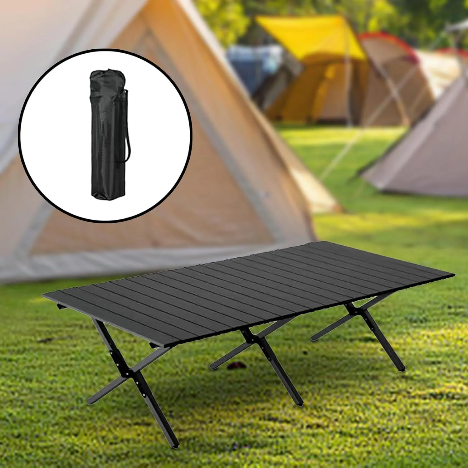 Camping Folding Table Portable Foldable Picnic Table Outdoor Desk for Outdoor Picnic