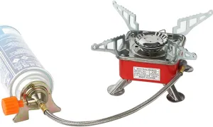 Camping Gas Stove,Junior Compact Burner,Backpacking Stoves,Outdoor Single Stove,Piezo Ignition, Portable Foldable Stove,Outdoor Backpacking and Picnics, Home Emergencies(Style C)
