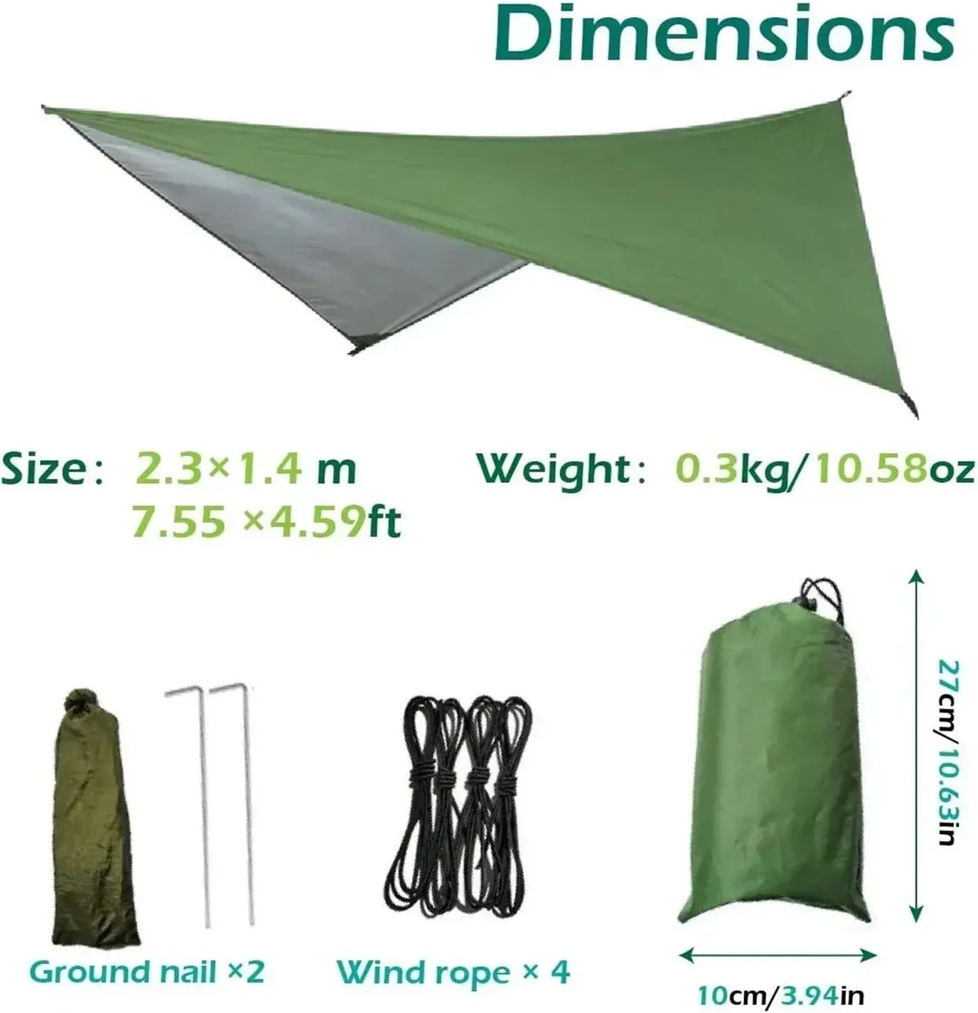 Camping Hammock with Mosquito Net&Rainfly Tent Tarp Tree Straps,Portable Nylon Hammock Tent for Camping Hiking Backyard Travel for Terrace, Outdoor(Camou and Camou)