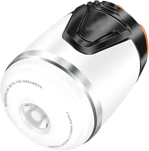 Camping Lantern Camping Light Outdoor Portable LED USB Rechargeable Tent Light Telescopic Hook Waterproof Emergency Light Camping Light Portable Light for Camping Hiking Fishing Outage