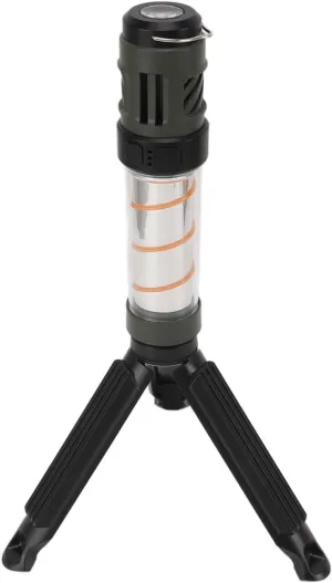 Camping Lantern, Portable Camping Lantern Flashlight with Hook, Magnet, and USB Rechargeable, IP44 Waterproof Tent Light with 5 Modes for Outdoor Camping Gear