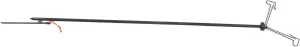 Camping Lantern Stand, Aluminum Camping Lantern Stand, Camping Light Stand Alloy Lamp Stand Hook Adjustable Collapsible Lantern Pole Holder for Weddings, Hanging Plant Baskets,