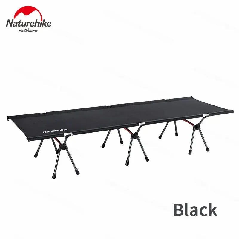 Camping Mat Cot - High and Low Dual Use Folding Stable Camp Bed, Portable for Outdoor, Office, and Home