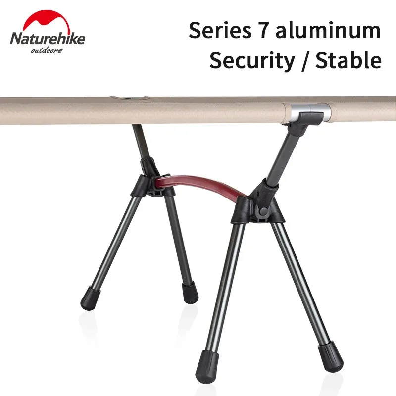 Camping Mat Cot - High and Low Dual Use Folding Stable Camp Bed, Portable for Outdoor, Office, and Home