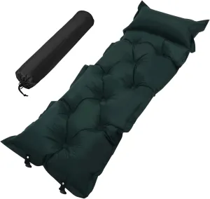 Camping Mat Self Inflating Sleeping Pad with Pillow Lightweight and Mattress for Outdoor Activities Durable Skin Friendly Surface for Hiking