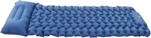 Camping Sleeping Pad Navy Blue Lightweight Moistureproof Inflatable Double Mattress with Storage Bag for Camping Picnic Hiking Mountaineering