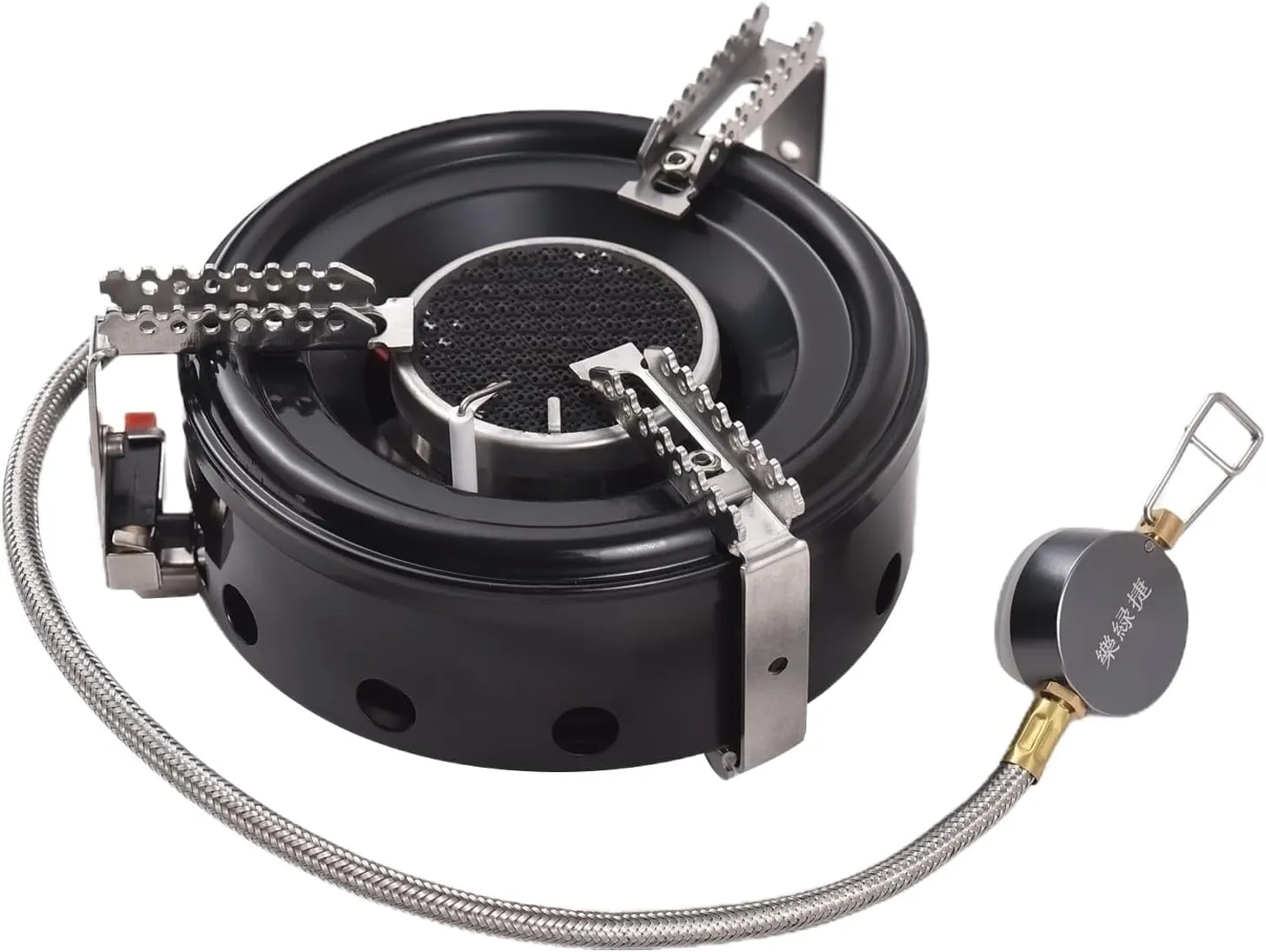 Camping Stove High-Altitude Infrad Portable Windproof Gas Stove for Outdoor Hiking Lightweight and Foldable