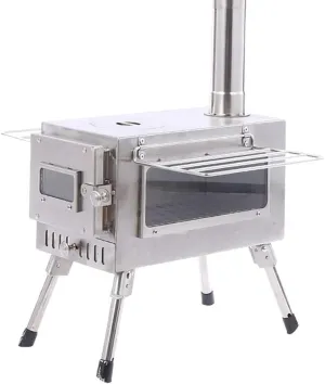 Camping Stove, Leaf Blowers & Vacuums Camping Stove Portable,Wood Burning Stove for Tent,Small Portable Backpacking Stove,Camping Fire Pit for Outdoor Camp Survival Hiking Picnic Camp Kitchen