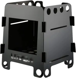 Camping Wood Stove Camping Wood Stove Portable Picnic Alcohol Wood Burning Stove with Storage Bag Convenient Storage