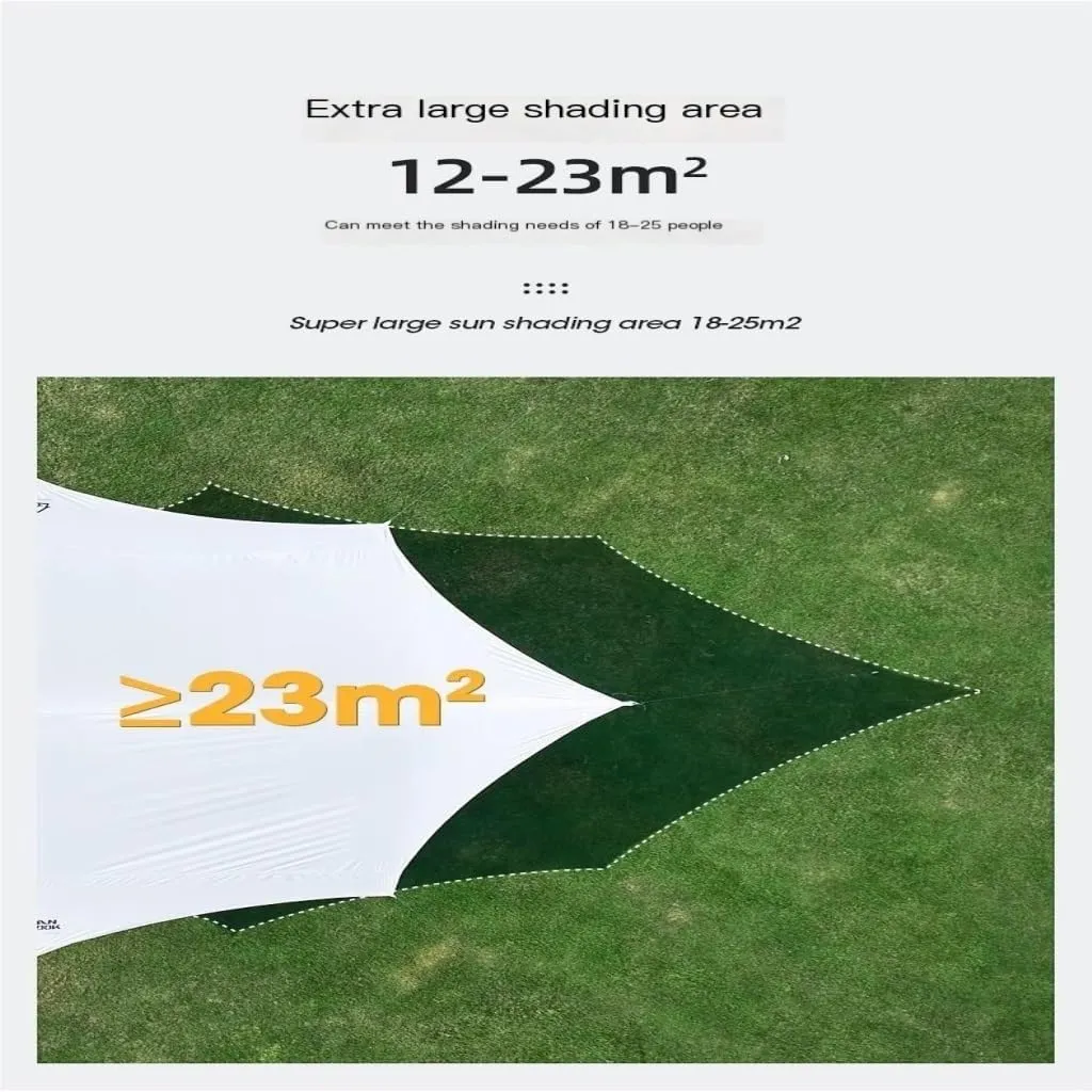 Canopy Awning Outdoor Canopy Tent Rain-Proof Camping Equipment Shed Camping Portable Sun-Proof and Rain-Proof Canopy Awning Canopy