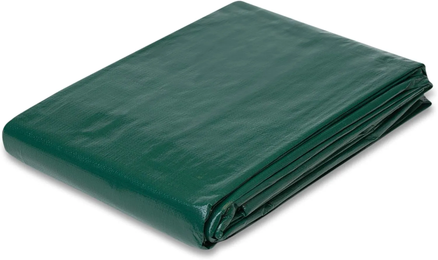 CCS Heavy Duty Poly Tarp – Waterproof Tarpaulin with Rustproof Grommets, UV Protection & Reinforced Edges for Construction, Farm, Lawn & Outdoor Use (Green Silver, 20x30 Ft)