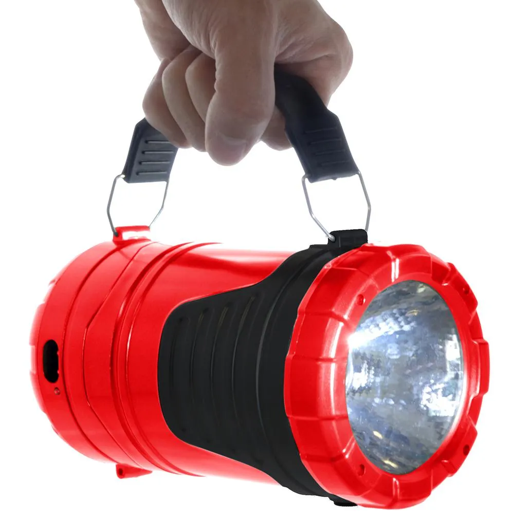 Chic Powered LED Worth the price 5-in-1 360-Degree Lantern Solar