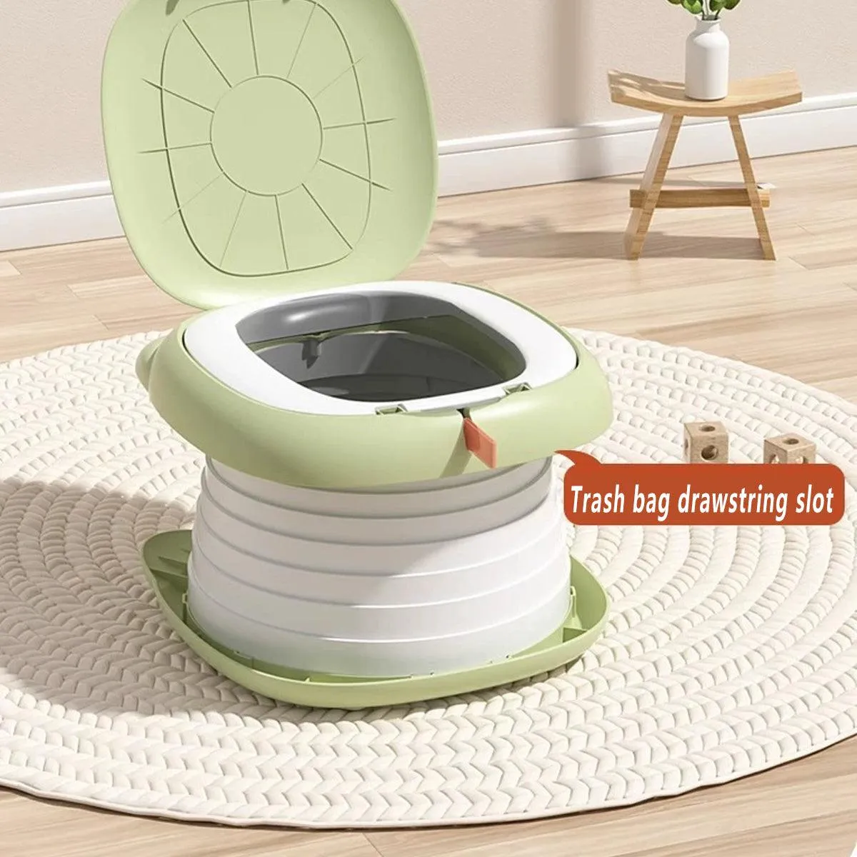 Childrens Portable Folding Toilet Travel Potty Seat for Outdoor and Indoor Use