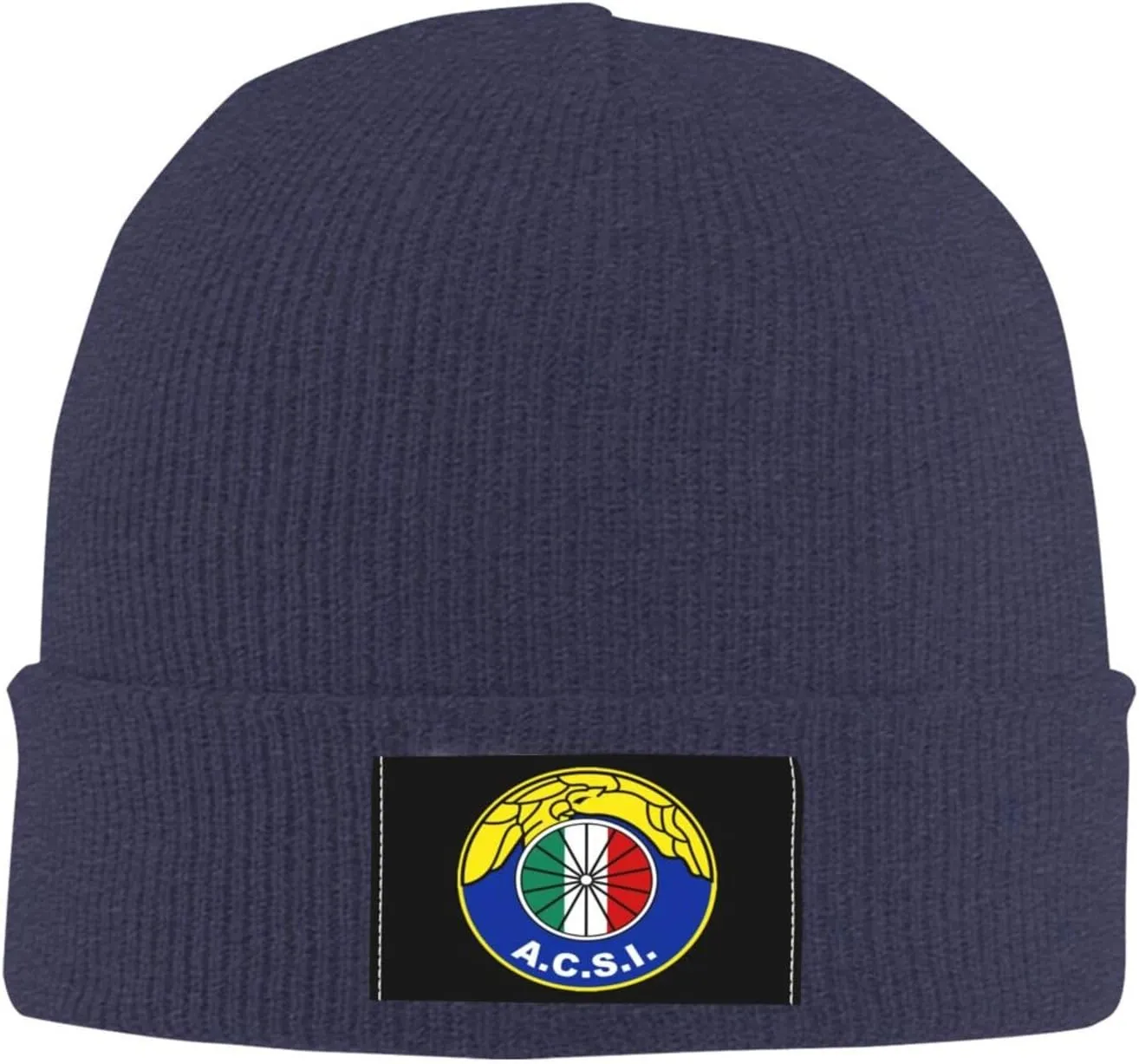 Club de Deportes Ñublense Logo Knit Hat Cap Skull Cap Beanie Hat Warm Cap Navy Blue Hat for Men Women