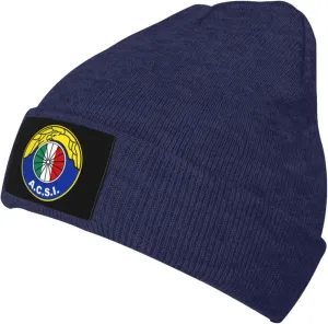 Club de Deportes Ñublense Logo Knit Hat Cap Skull Cap Beanie Hat Warm Cap Navy Blue Hat for Men Women