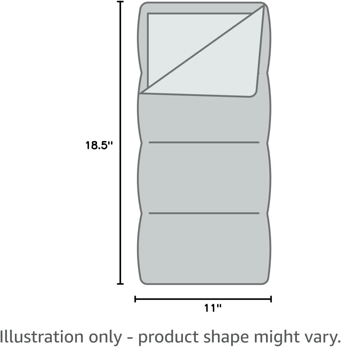 Coleman Big Bay 20°F Sleeping Bag, Adult Mummy Sleep Sack with Headrest