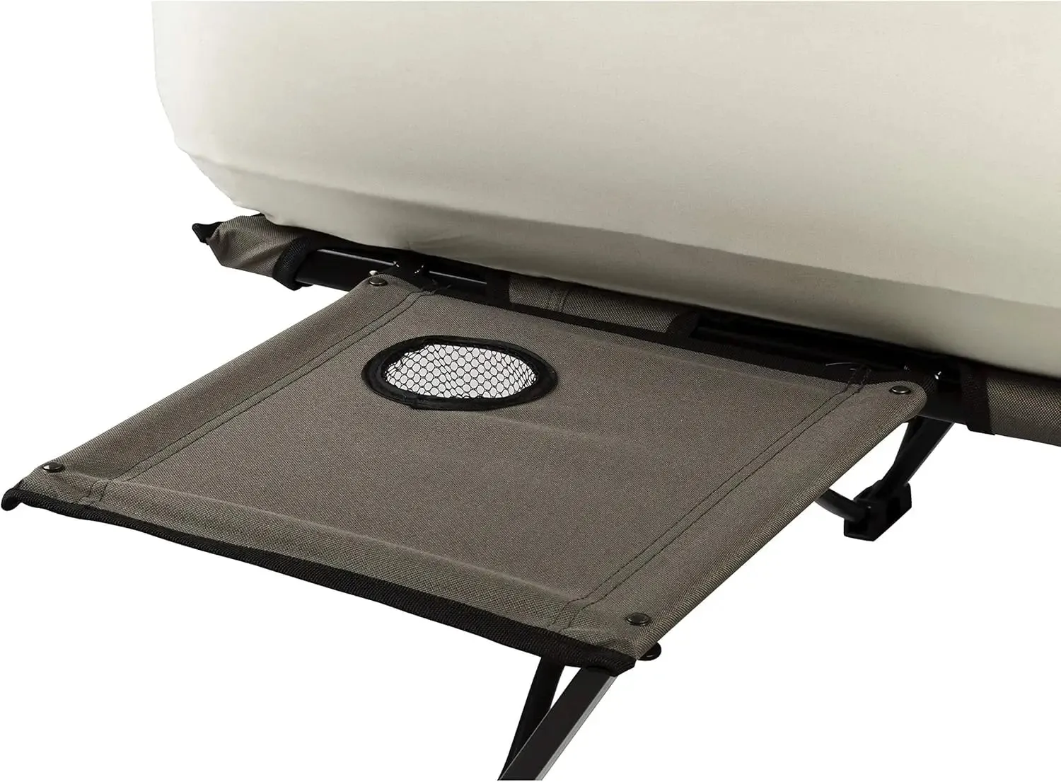 Coleman Camping Cot Combo – Folding Cot, Air Mattress, Side Table & Pump for Comfortable Camping