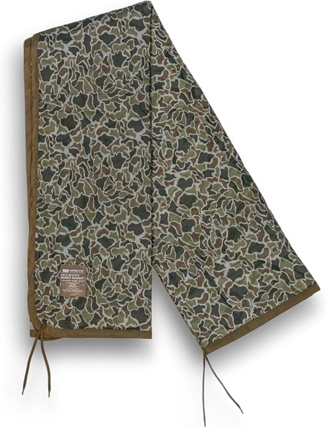 Combat Iron Woobie Thermal Blanket | Military-Grade Camping Blanket, Poncho Liner | Insulated, Water-Resistant, Portable | Original Duck Camo