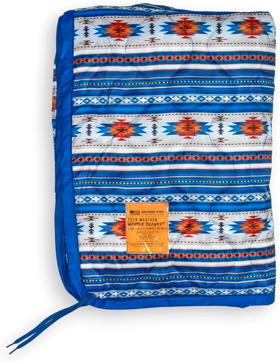 Combat Iron Woobie Thermal Blanket | Military-Grade Camping Blanket, Poncho Liner | Insulated, Water-Resistant, Portable | Western Aztec