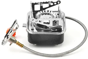 Compact Camping Stove Portable Outdoor Foldable for Hiking Andnics Cookingsils/B01