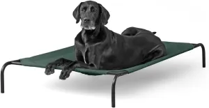 Coolaroo 474676 Original Elevated Pet Bed, Extra Large, Brunswick Green