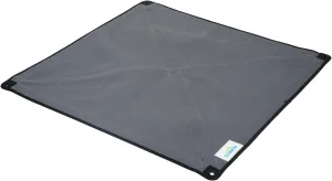 Coolaroo On The Go Cooling Elevated Dog Bed Replacement Cover, Portable for Travel & Camping, Collapsible for Storage, King, Steel Grey