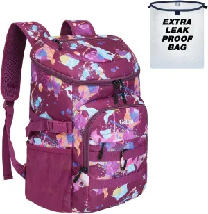 Cooler Backpack Insulated Leak Proof,Small Soft Coolers Bag for Men and Women Camping,Travel,Beach,Hiking,Picnic